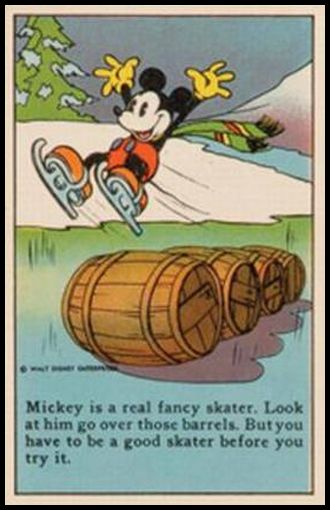 Mickey Is A Real Fancy